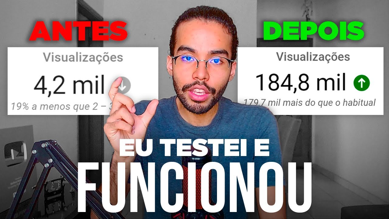 Descobri o segredo para crescer um canal do ZERO no YouTube