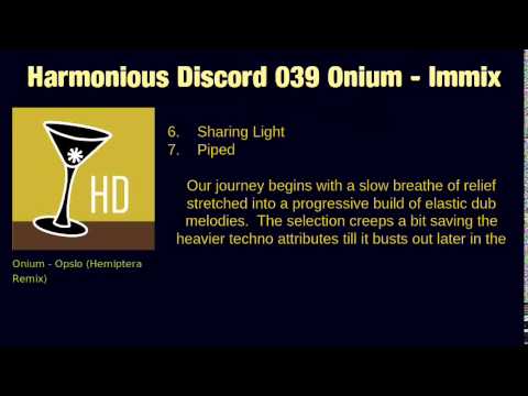 Harmonious Discord 039 Onium - Immix