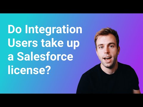Do Integration Users Take Up a Salesforce License