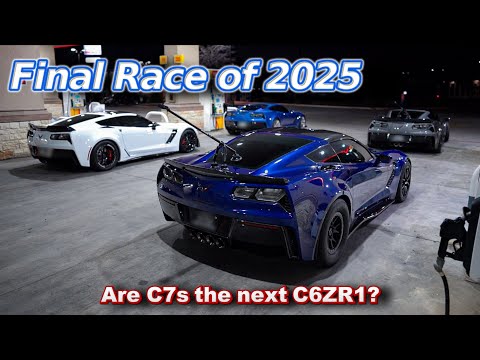 Texas C7s vs The World (1000hp Hellcat, 911 Turbo S, Twin Turbo Mustang,  ESS Mustang) 