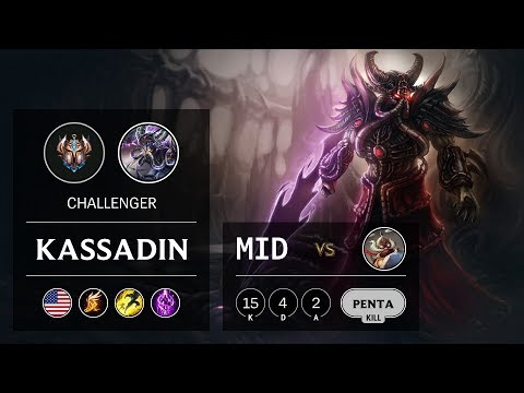 Kassadin Mid vs Corki - NA Challenger Patch 9.13