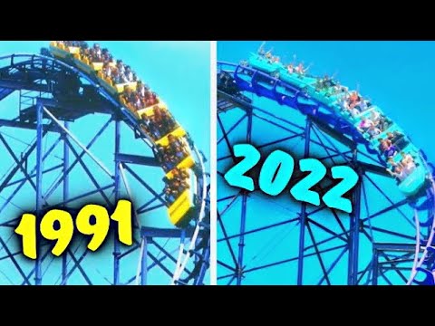 Kennywood's Phantom's Revenge History: 1991 ➡️ 2022