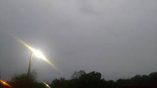 preview picture of video 'Severe-warned storm here in Oil City, LA.'