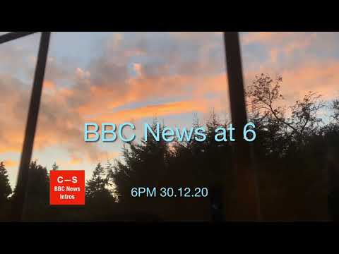BBC Holiday News intro 6pm 30.12.20 - Tier Four Restrictions