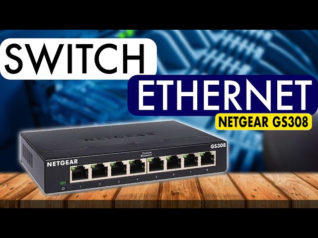Vídeo relacionado con NETGEAR Switch Gigabit Ethernet no gestionado de 8 Puertos (GS308) | Plug and Play | Funcionamiento silencioso | Montaje en sobremesa o Pared