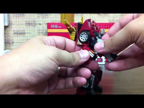 Prelude to Protector: FansProject TFX-05 SIDEARM (Targetmaster Firebolt)