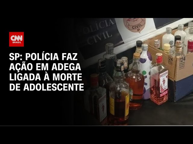 Polícia apreende bebidas em adega ligada à morte de jovem venezuelana em SP | CNN PRIME TIME