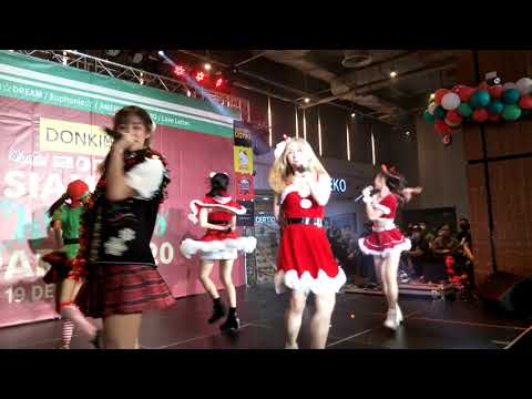 191220【4K】Siam☆Dream / Muteki Mode (ムテキモード ) @ Siamdol Christmas Party 2020 - DONKI Mall Thonglor