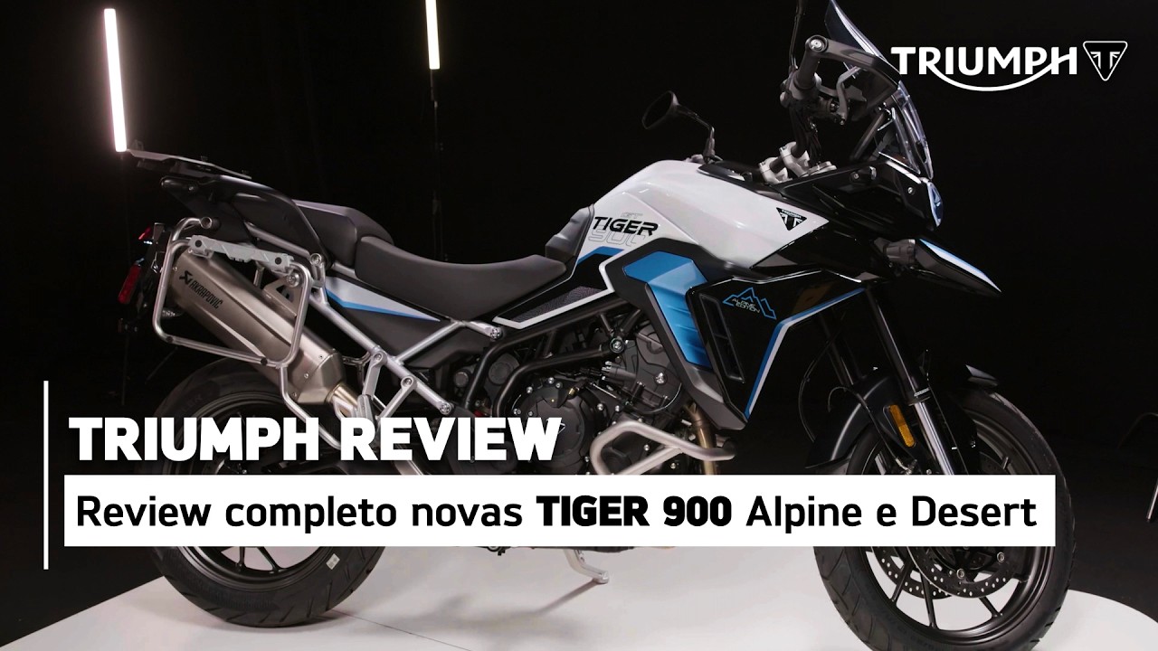 A TIGER 900 ficou melhor? Conheça as novas Alpine e Desert Edition da Triumph