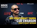 UFC Tampa: Cub Swanson Tells Kron Gracie To Be Humble, Be Student of MMA - MMA Fighting