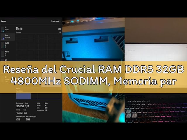 Vídeo relacionado con Crucial RAM DDR4 32GB Kit (2x16GB) 3200MHz SODIMM CL22, Memoria para Ordenador Portátil/Laptop, Mini PC (o 2933MHz / 2666MHz) - CT2K16G4SFRA32A