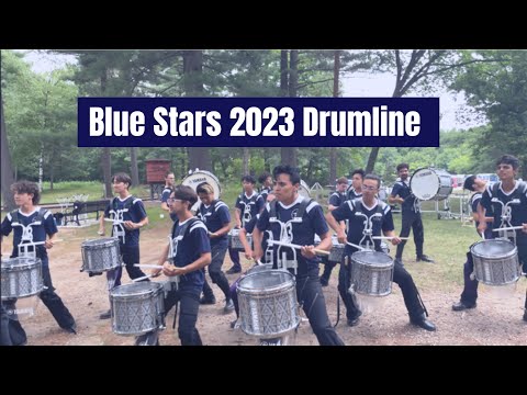 Blue Stars 2023 Drumline Drum Feature