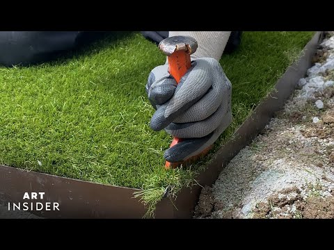 How Fake Grass Is Installed And Cleaned