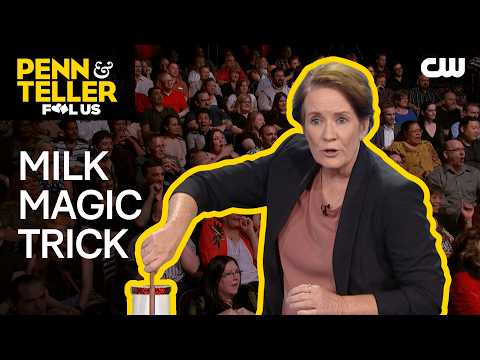 Australian Magician Fools Penn & Teller with Milk Magic Trick | Penn & Teller: Fool Us | The CW