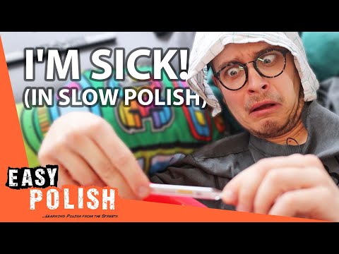 Co powiedzieć po polsku, gdy jest się chorym (powolną polszczyzną) | Super łatwy polski 107