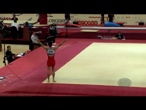 SHIRAI Kenzo (JPN) - 2018 Artistic Worlds, Doha (QAT) - Qualifications Floor Exercise
