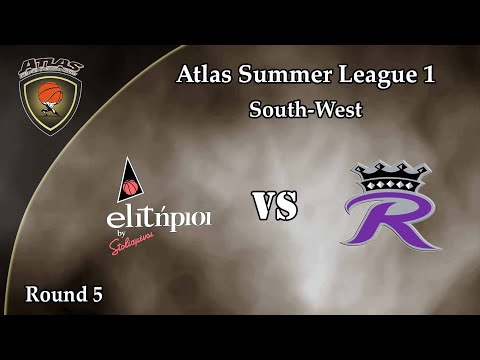Atlasbasket_Summer_League 1 - Round 5 - ELITΗΡΙΟΙ vs THE ROYALS 58-65
