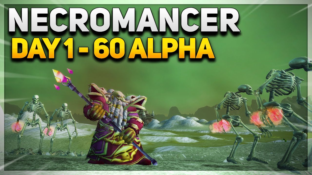 World First Level 60 Dwarf NECROMANCER! - Conquest of Azeroth 60 Alpha Release - DAY 1