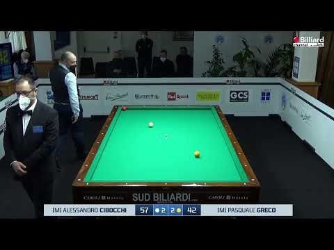 Greco Pasquale Luca vs Cibocchi Alessandro  -  22° Campionato Italiano Gallipoli