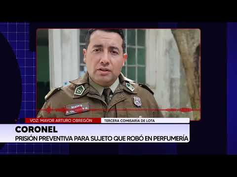 Coronel y Lota: prisión preventiva para dos acusados de robos violentos; buscan a otros sujetos