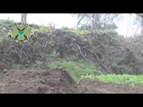 رصد لجثة أحد مقاتلي قوات النظام بعد صد محاولات النظام التقدم في جبهات جبل التركمان من قبل لواء جبل التركمان