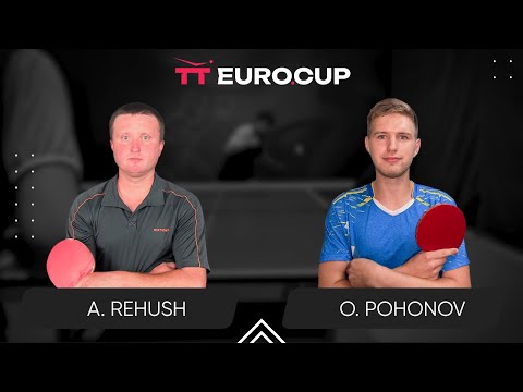 13:40 Andrii Rehush  - Oleksandr Pohonov 29.08.2024 TT Euro.Cup Ukraine Master. TABLE 4
