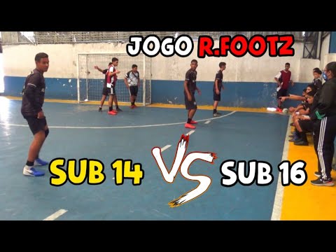 JOGO R.FOOTZ - SUB 16 vs SUB 14 - QUEM VAI VENCER ?
