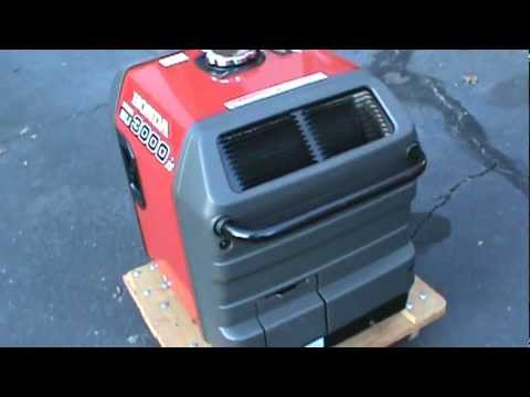 The Honda Eu3000is 2800 Watt Portable Inverter Generator Review Power Up Generatorpower Up Generator