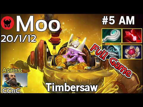 Moo [J.Storm] plays Timbersaw!!! Dota 2 Full Game 7.20