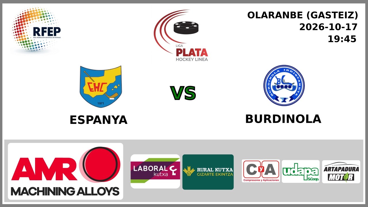 ESPANYA HOQUEI CLUB vs BURDINOLA  IK