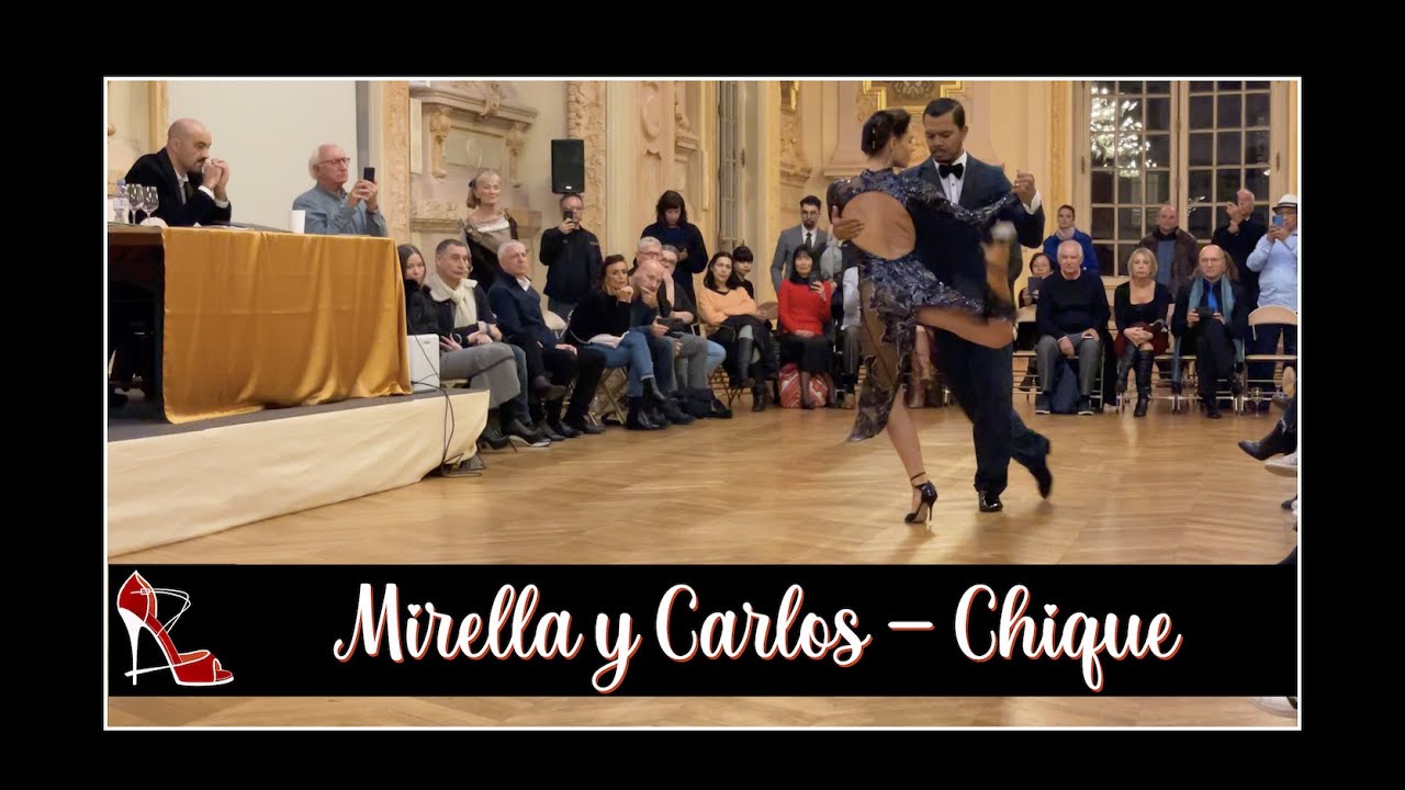 Mirella y Carlos Santos David - Chique - Championnat International de Tango Paris