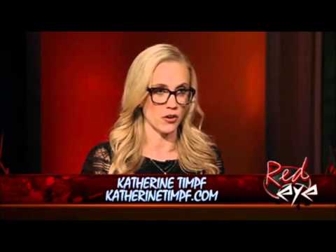 04-09-15 Kat Timpf on Red Eye - Android Clone Hosts TV Show