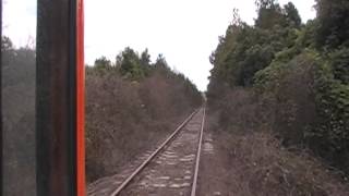 preview picture of video 'RAILROAD SPEEDER RIDE ON THE HEART OF GEORGIA RR WEST #1'