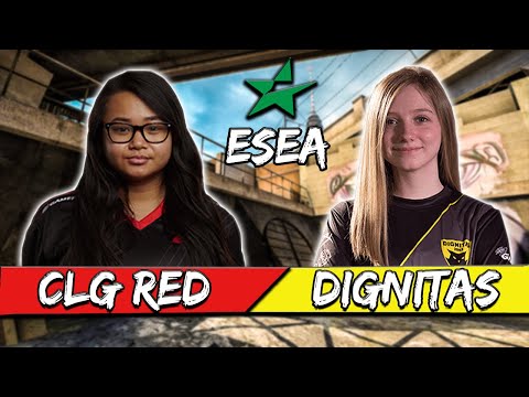 CLG Red vs Dignitas Fe - ESEA M Playoffs Season 32 - Map 1