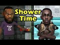 Jon Jones Interrupting Adesanya Shower MEDITATION