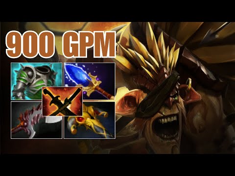 🔥900 GPM - Fast Farm - UNSTOPPABLE OFFLANE Bristleback - 22/3/20 KDA | Immortal Rank | 7.37