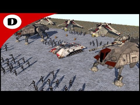SHADOW TROOPER INVASION ON RHEN VAR - Men of War: Star Wars Mod