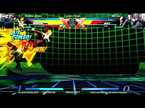 The Break #219   UMvC3 LF   RG MCZ JRosa VS MH Flux