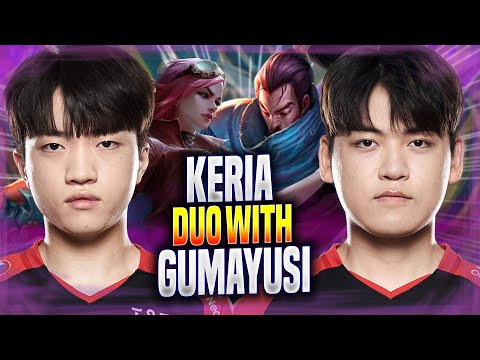 GUMAYUSI DUO WITH KERIA! - T1 Gumayusi Plays Yasuo ADC vs Zeri! | Season 2022