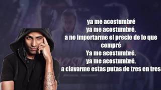 Bad Bunny ft Arcangel-Ya me acostumbre Lyric(Letra