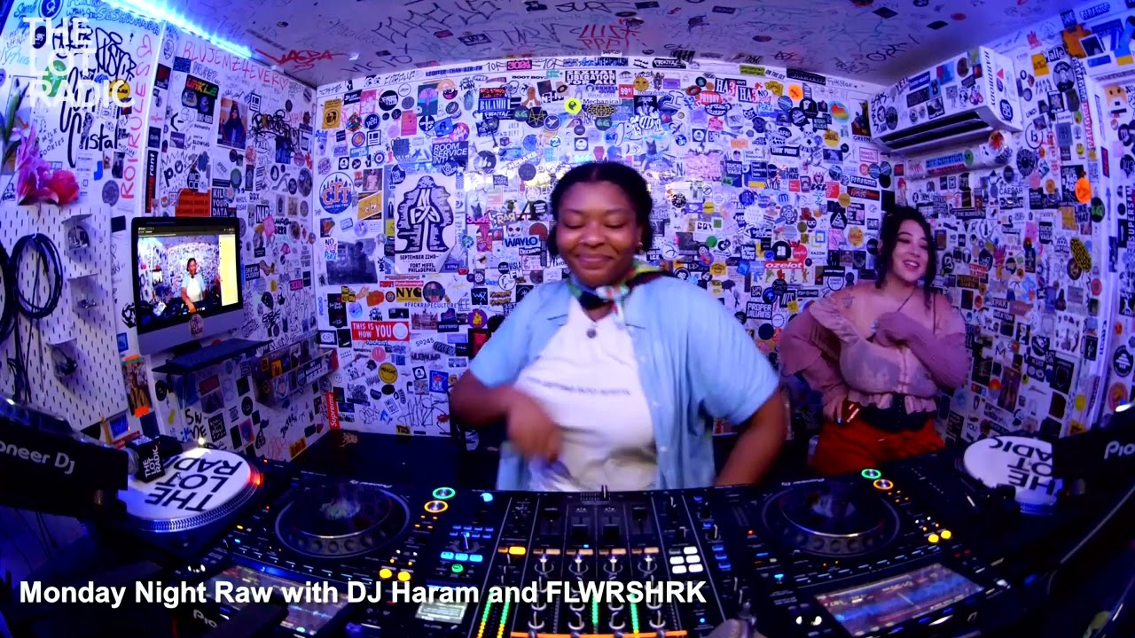 Monday Night Raw with DJ Haram and FLWRSHRK @TheLotRadio 09-04-2023