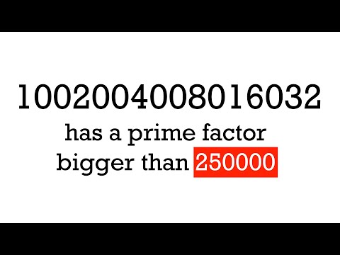a BIG prime factor problem!