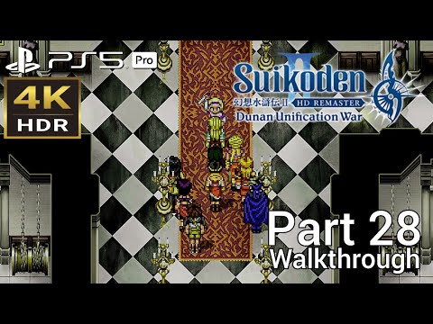 [Walkthrough Part 28] Suikoden 2: Dunan Unification War HD Remastered PS5 Pro 4K HDR