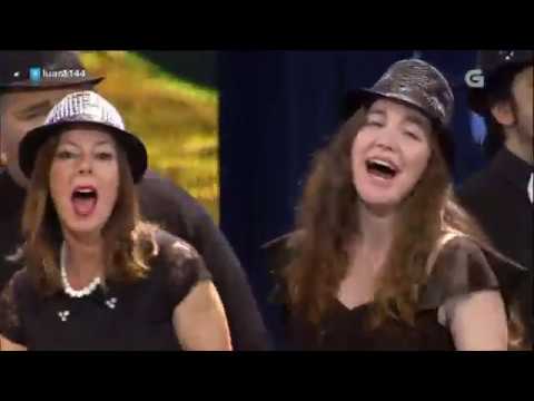 El Acorde Secreto, interpretando "O Tren" no programa da TVG "LUAR"