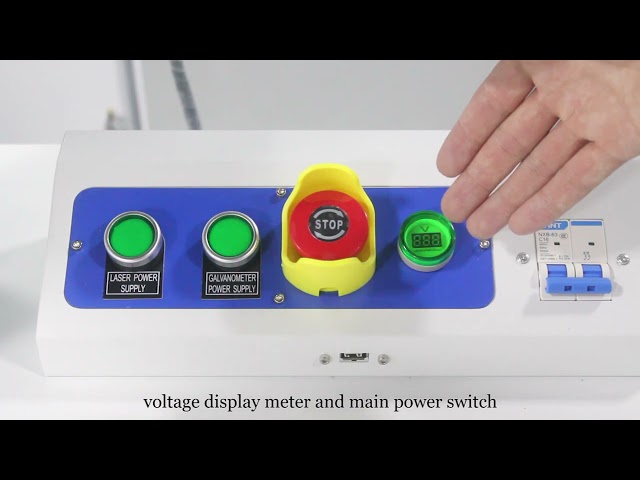 Raycus 50 QB RC7110 Fiber Laser Machine