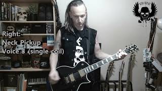 Video thumbnail for ESP Eii Eclipse Full Thickness Evertune review/playthrough by Gav King with Fishman Fluence Classics by Gav King