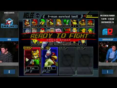 Get Smashed: Pre-Genesis 5 - Winner Quarters: iBDW (Fox) vs Swedish Delight (Falco)