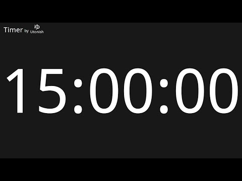 15 Hour Countup Timer