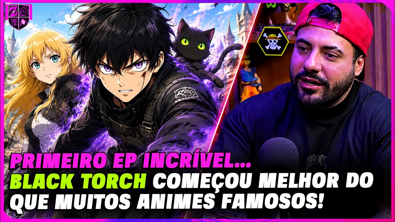 BLACK TORCH COMEÇOU MELHOR DO QUE MUITOS ANIMES FAMOSOS! - FRED ANIMES