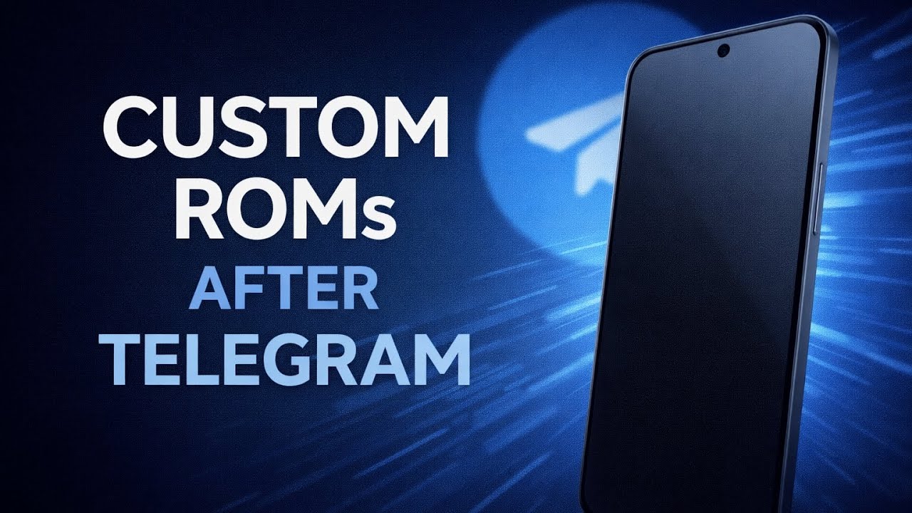 Telegram Changed the Custom ROM Community 🤯